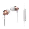 Philips Upbeat Chromz Auriculares internos con micrófono - Oro rosa / Blanco