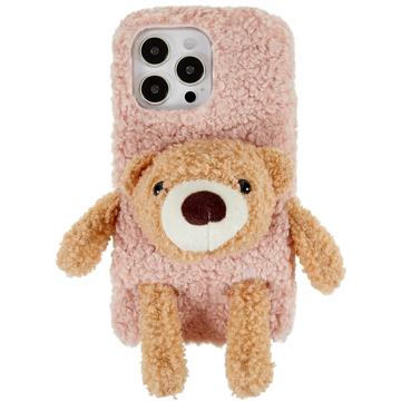 Carcasa de TPU 3D Plush Doll para iPhone 14 Pro