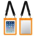 Pictet.Fino RH02 Funda estanca universal IPX8 13" - iPad, Tablet - Naranja