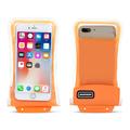 Funda estanca universal IPX8 - 7" - Naranja