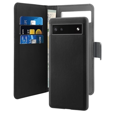 Funda Magnética Estilo Cartera Puro 2-en-1 para iPhone 11 - Negro