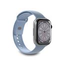 Apple Watch Series Ultra 2/Ultra/10/9/8/SE (2022)/7/SE/6/5/4/3/2/1 Puro Icon Silicone Band - 49mm/46mm/45mm/44mm/42mm - Light Blue