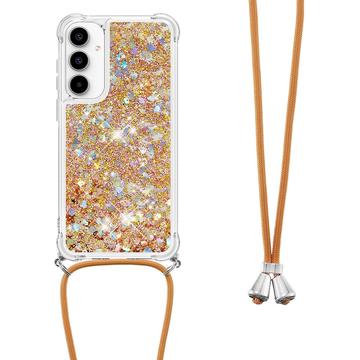 Carcasa de TPU Quicksand Series para Samsung Galaxy A35 - Dorado