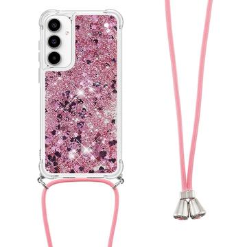 Carcasa de TPU Quicksand Series para Samsung Galaxy A35 - Rosa