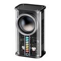 REMAX RB-M68 Clear Mecha Altavoz Inalámbrico Portátil Mini 3D Subwoofer Altavoz Bluetooth - Negro