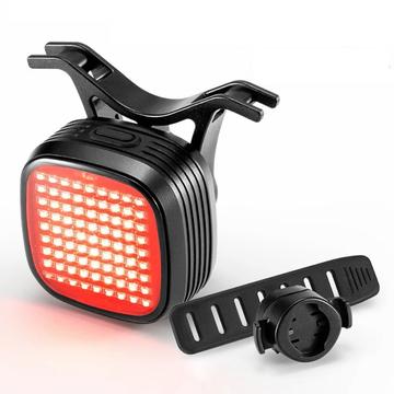 ROCKBROS R7 Impermeable Bicicleta Ciclismo LED Luz Trasera 12 Modos Bicicleta Sensores de Freno Lámpara de Advertencia