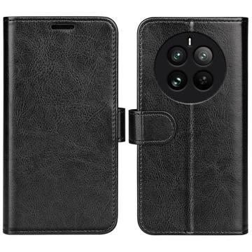 Funda con Cierre Magnético para Realme 12 Pro/12 Pro+ - Estilo Cartera - Negro