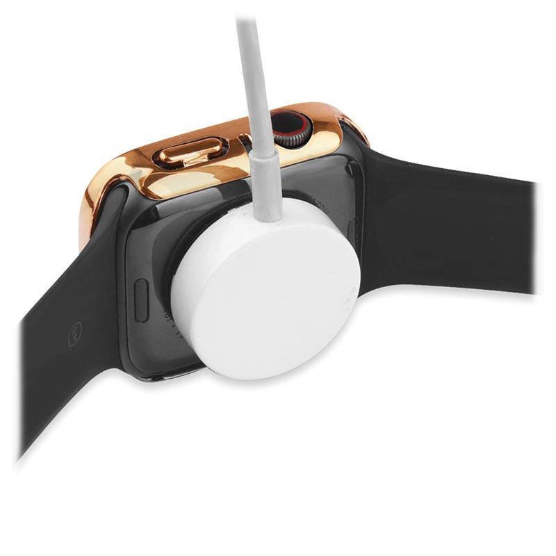 Carcasa Decorativa con Diamantes con Protector de Pantalla para Apple Watch  Series 9/8/7 - 41mm