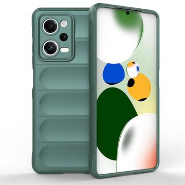 Carcasa de TPU Rugged para Xiaomi Redmi Note 12 Pro - Verde