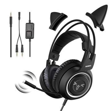 SOMIC G951S E-Sports Auriculares para juegos con cable de 3.5mm