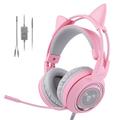 SOMIC G951S E-Sports Auriculares para juegos con cable de 3.5mm - Rosa