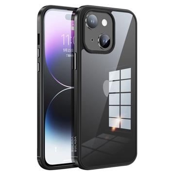 Funda Híbrida Sulada Minrui para iPhone 14 Plus - Negro