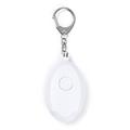 Safe Sound Alarma Personal Llavero 130db Alarma de Autodefensa Linterna de Emergencia - Blanco