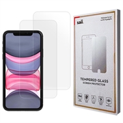 Protector de Pantalla Saii 3D Premium para iPhone 11 - 2 Unidades