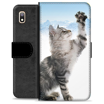 Funda Cartera Premium para Samsung Galaxy A10 - Gato