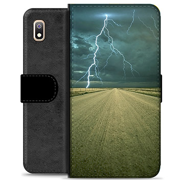 Funda Cartera Premium para Samsung Galaxy A10 - Tormenta