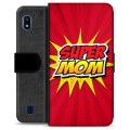 Funda Cartera Premium para Samsung Galaxy A10 - Super Mom