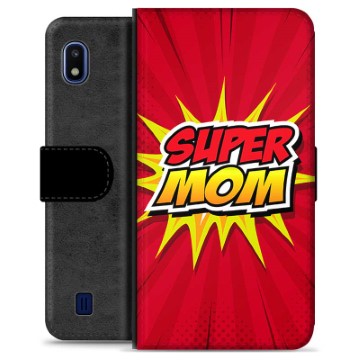 Funda Cartera Premium para Samsung Galaxy A10 - Super Mom