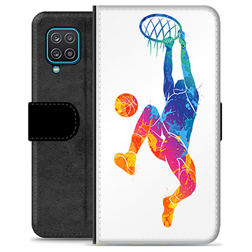 Funda Cartera Premium para Samsung Galaxy A12 - Slam Dunk