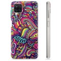 Funda de TPU para Samsung Galaxy A12 - Flores Abstractas