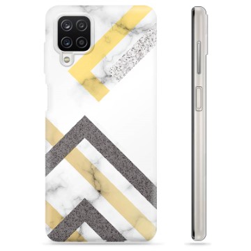 Funda de TPU para Samsung Galaxy A12 - Mármol Abstracto