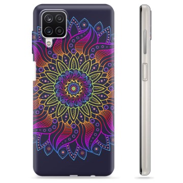 Funda de TPU para Samsung Galaxy A12 - Mandala Colorida