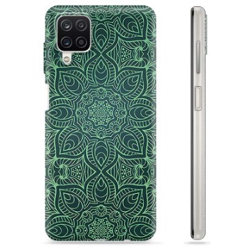 Funda de TPU para Samsung Galaxy A12 - mandala Verde