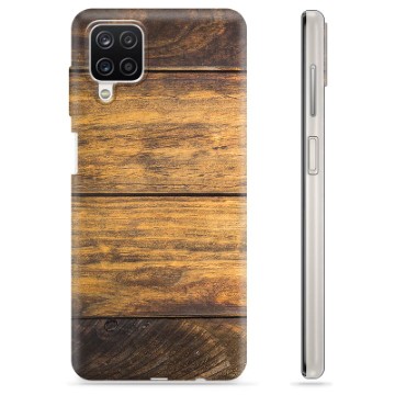 Funda de TPU para Samsung Galaxy A12 - Madera