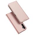 Funda con Tapa Dux Ducis Skin Pro para Samsung Galaxy A15 - Rosa