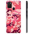 Funda de TPU para Samsung Galaxy A21s - Camuflaje Rosa