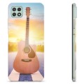 Funda de TPU para Samsung Galaxy A22 5G - Guitarra