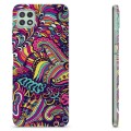 Funda de TPU para Samsung Galaxy A22 5G - Flores Abstractas