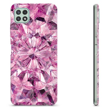 Funda de TPU para Samsung Galaxy A22 5G - Cristal Rosa