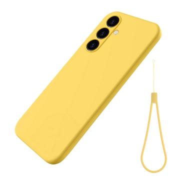 Funda de Silicona Líquida para Samsung Galaxy A25 - Amarillo