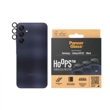 Protector de lente de cámara Samsung Galaxy A25 PanzerGlass Hoops - Negro