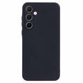 Carcasa de TPU Anti-Huellas Dactilares Mate para Samsung Galaxy A35 - Negro