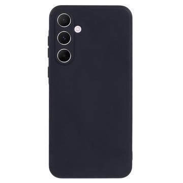 Carcasa de TPU Anti-Huellas Dactilares Mate para Samsung Galaxy A35 - Negro