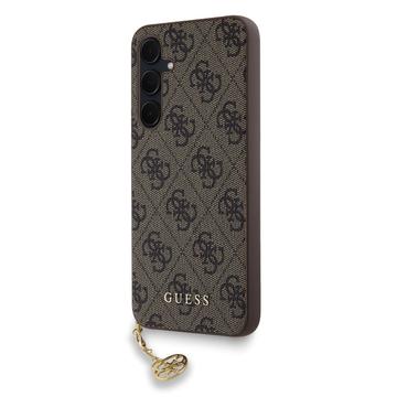 Carcasa Híbrida Guess 4G Charms Collection para Samsung Galaxy A35