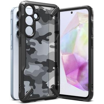 Carcasa Ringke Fusion X Design para Samsung Galaxy A35 - Camuflaje