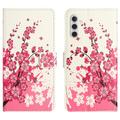 Funda Style para Samsung Galaxy A35 - Estilo Cartera - Flores Rosas