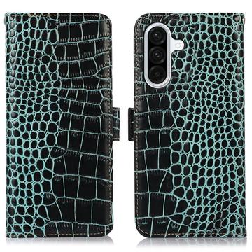 Funda Crocodile con RFID para Samsung Galaxy A36 - Estilo Cartera