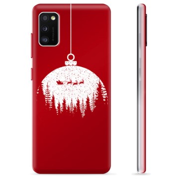 Funda de TPU para Samsung Galaxy A41 - Pelota de Navidad