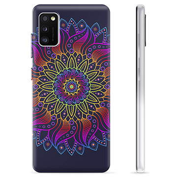 Funda de TPU para Samsung Galaxy A41 - Mandala Colorida