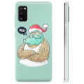 Funda de TPU para Samsung Galaxy A41 - Papá Noel Moderno