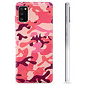 Funda de TPU para Samsung Galaxy A41 - Camuflaje Rosa