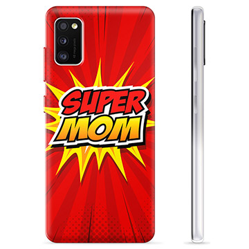 Funda de TPU para Samsung Galaxy A41 - Super Mom