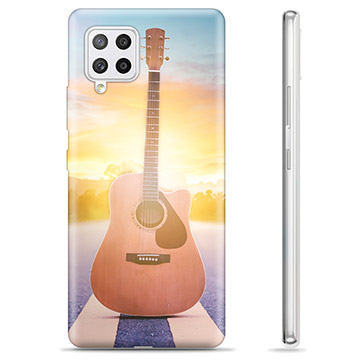 Funda de TPU para Samsung Galaxy A42 5G - Guitarra