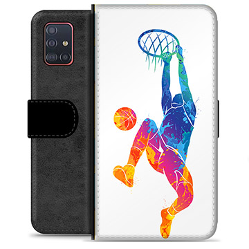 Funda Cartera Premium para Samsung Galaxy A51 - Slam Dunk