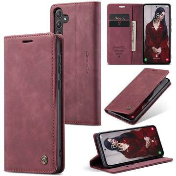 Funda Caseme Serie 013 para Samsung Galaxy A55 - Estilo Cartera - Vino Tinto