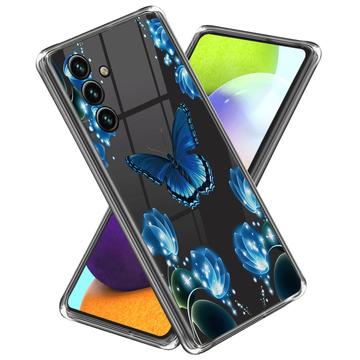 Carcasa de TPU Stylish Ultra Fina para Samsung Galaxy A55 - Mariposa y Flores